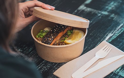 Kraft Paper Food Containers