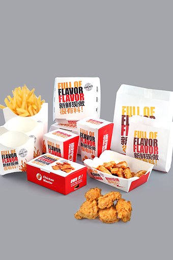 fast food packaging set-0