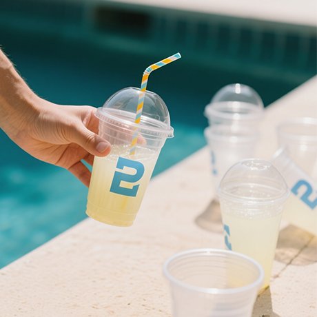 plastic cups